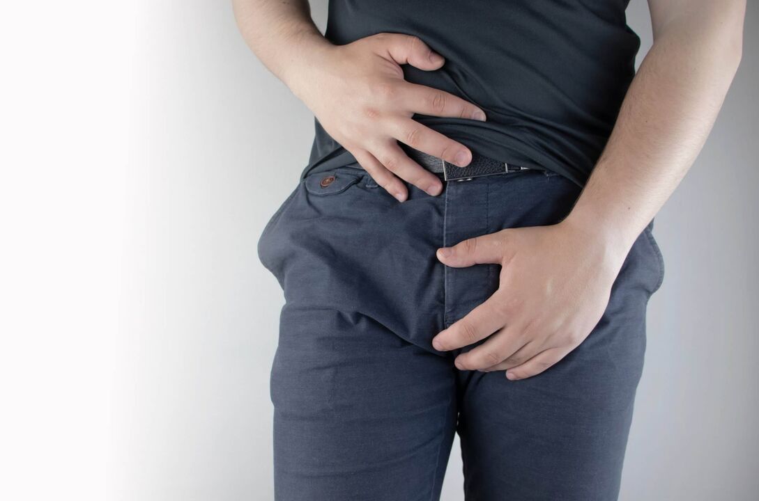 Bolesť v slabinách s prostatitídou a liečba kapsúl Urosaf